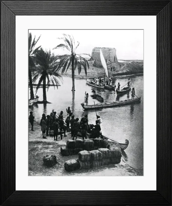 Framed Print : British General Staff, Mesopotamia, WW1 Framed Print : British General Staff, Mesopotamia, WW1