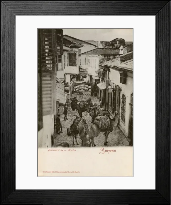 Framed Print : Izmir, Turkey - Marine Boulevard Framed Print : Izmir, Turkey - Marine Boulevard