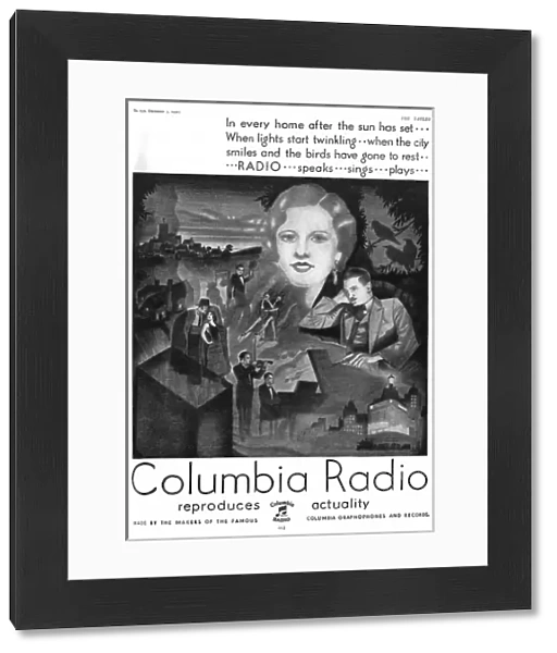 Columbia radio advertisement