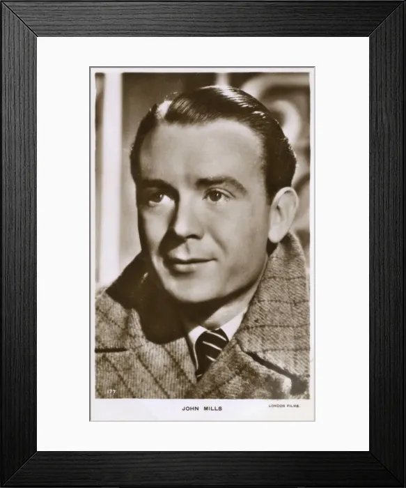 Framed Print : Sir John Mills Framed Print : Sir John Mills