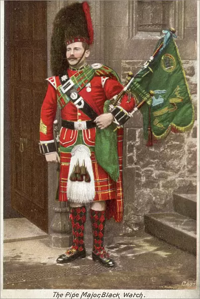 The Pipe Major - Black Watch