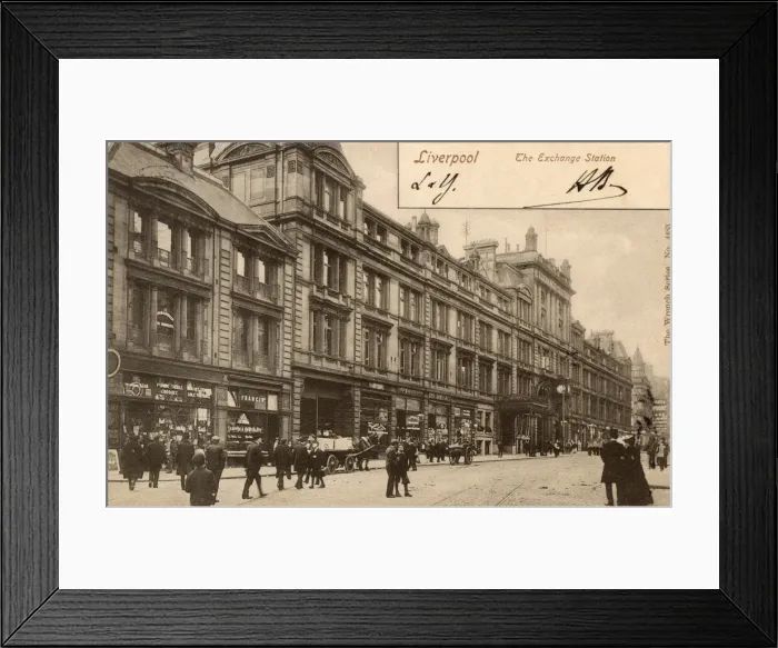 Framed Print : The Exchange Railway Station - Liverpool Framed Print : The Exchange Railway Station - Liverpool