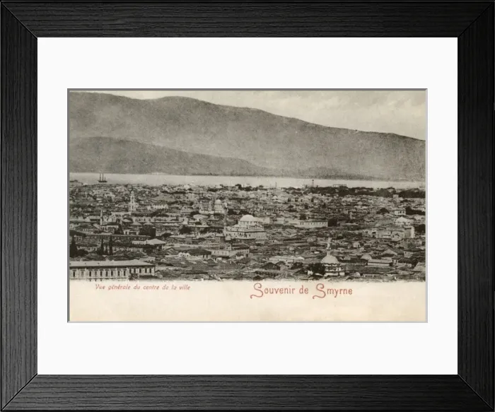 Framed Print : Izmir, Turkey - General View