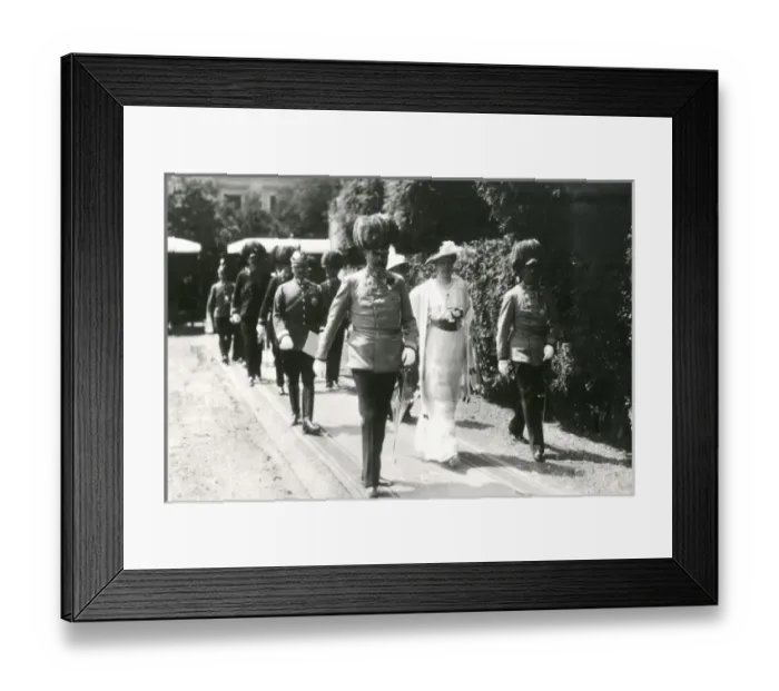 Framed Print : Archduke and wife before assassination, Sarajevo Framed Print : Archduke and wife before assassination, Sarajevo