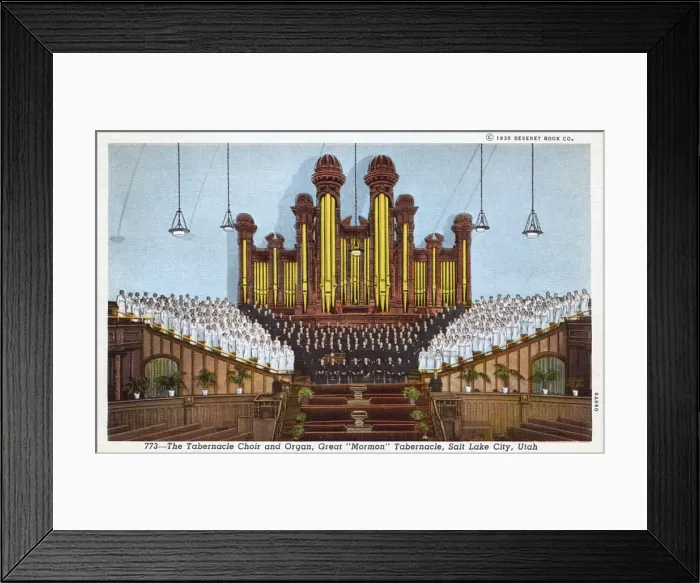 Framed Print : Salt Lake Tabernacle, Salt Lake City, Utah, USA Framed Print : Salt Lake Tabernacle, Salt Lake City, Utah, USA