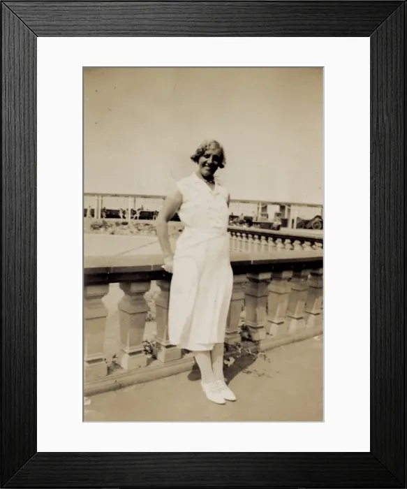 Framed Print : Young woman on holiday Framed Print : Young woman on holiday