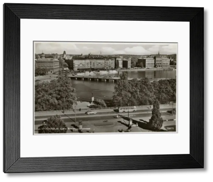Framed Print : Stockholm, Sweden - Sodra Blasieholmshamnen Framed Print : Stockholm, Sweden - Sodra Blasieholmshamnen