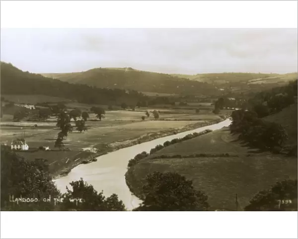 Llandogo on the River Wye, Wales
