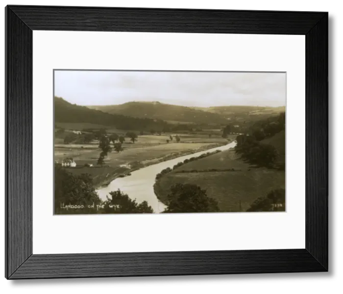 Framed Print : Llandogo on the River Wye, Wales Framed Print : Llandogo on the River Wye, Wales