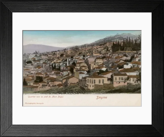 Framed Print : Izmir, Turkey - Turkish Quarter Framed Print : Izmir, Turkey - Turkish Quarter