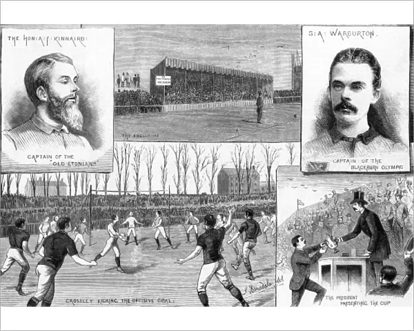 The FA challenge cup final, 1883