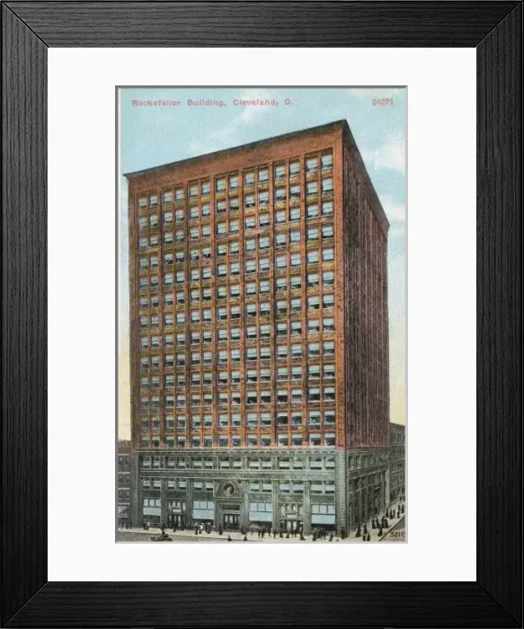 Framed Print : Rockefeller Building - Cleveland, Ohio, USA Framed Print : Rockefeller Building - Cleveland, Ohio, USA