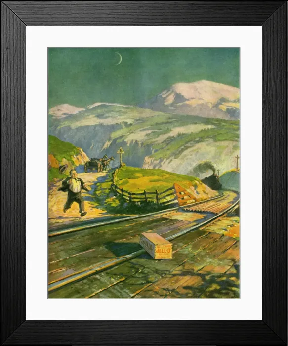 Framed Print : Jello Date: 1923 Framed Print : Jello Date: 1923