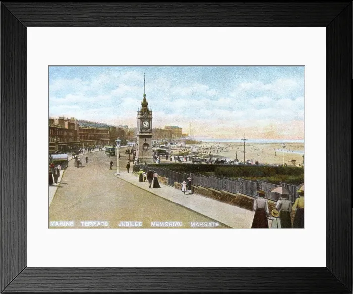 Framed Print : Jubilee Memorial on Marine Terrace, Margate, Kent Framed Print : Jubilee Memorial on Marine Terrace, Margate, Kent