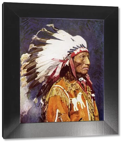 Red indian chief