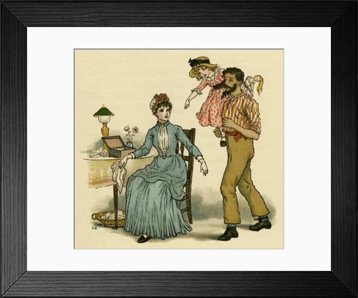 Framed Print : Illustration, The Queen of the Pirate Isle Framed Print : Illustration, The Queen of the Pirate Isle