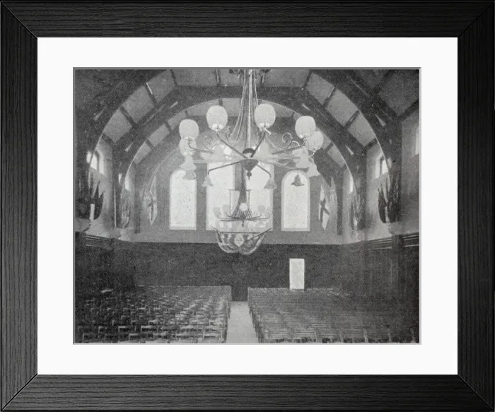 Framed Print : Brentford Workhouse - Dining Hall Framed Print : Brentford Workhouse - Dining Hall