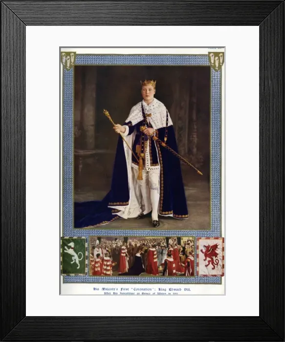 Framed Print : Scan 1. ILN Coronation (Edw VIII) number - Scan1 Framed Print : Scan 1. ILN Coronation (Edw VIII) number - Scan1