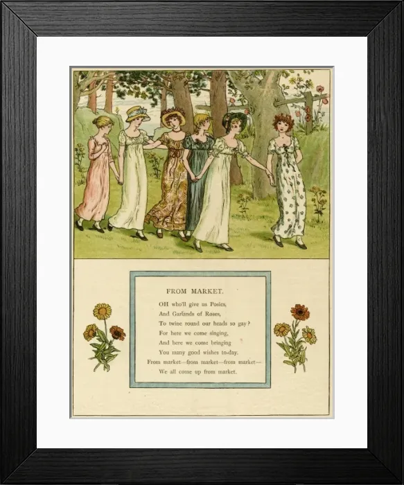 Framed Print : Illustration, From Market Framed Print : Illustration, From Market