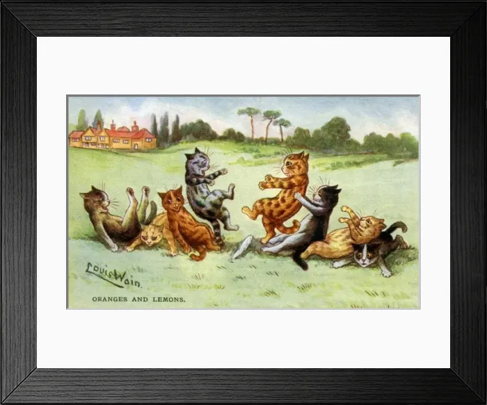 Framed Print : L Wain. Oranges & lemons Framed Print : L Wain. Oranges & lemons