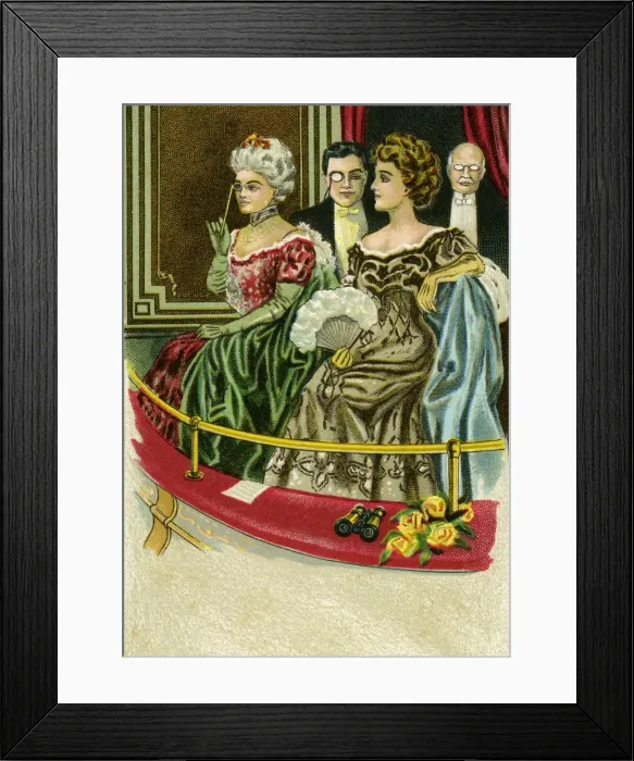 Framed Print : At the theatre Framed Print : At the theatre