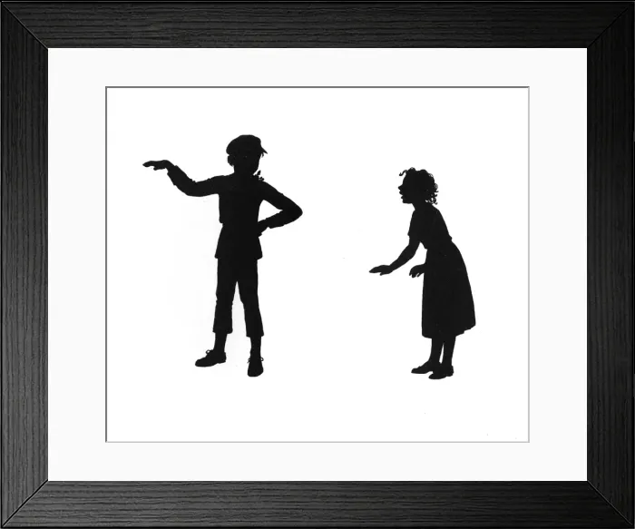 Framed Print : Dunderpate tells Susan he plans to marry Framed Print : Dunderpate tells Susan he plans to marry
