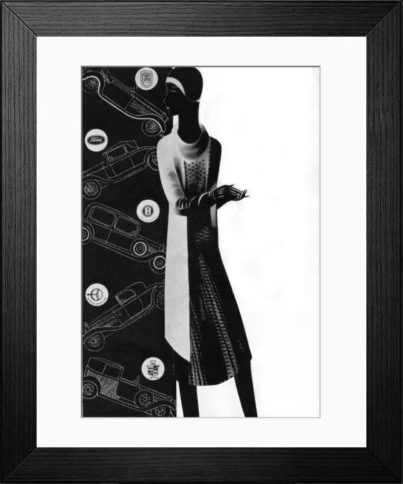 Framed Print : Fashion advertisement Framed Print : Fashion advertisement