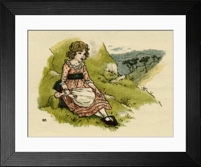 Framed Print : Illustration, The Queen of the Pirate Isle Framed Print : Illustration, The Queen of the Pirate Isle
