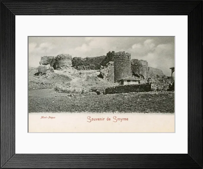 Framed Print : Izmir, Turkey - The Summit of Kadifekale Framed Print : Izmir, Turkey - The Summit of Kadifekale