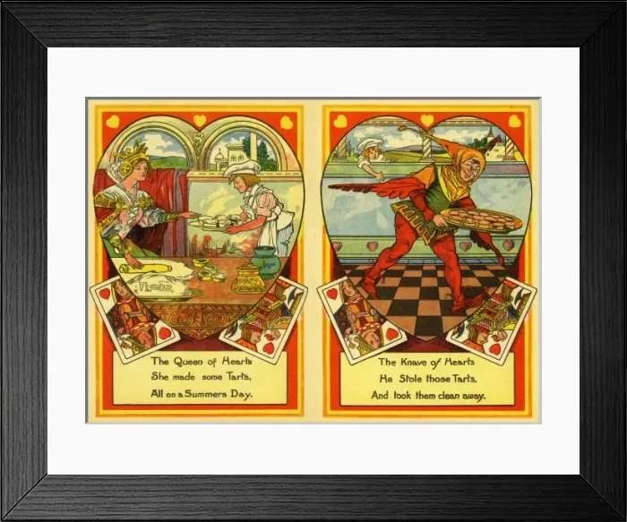 Framed Print : The Queen of Hearts Framed Print : The Queen of Hearts