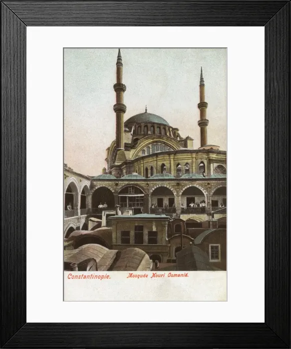 Framed Print : Istanbul, Turkey - Nuruosmaniye Camii Framed Print : Istanbul, Turkey - Nuruosmaniye Camii