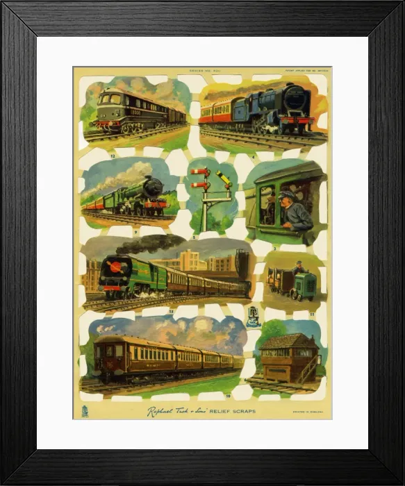 Framed Print : Railways scraps Framed Print : Railways scraps