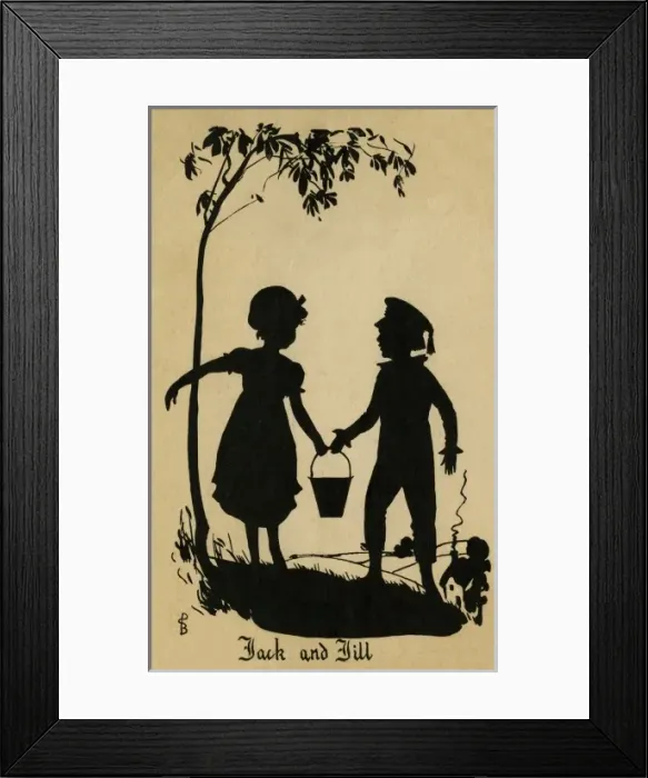Framed Print : Jack & Jill Framed Print : Jack & Jill