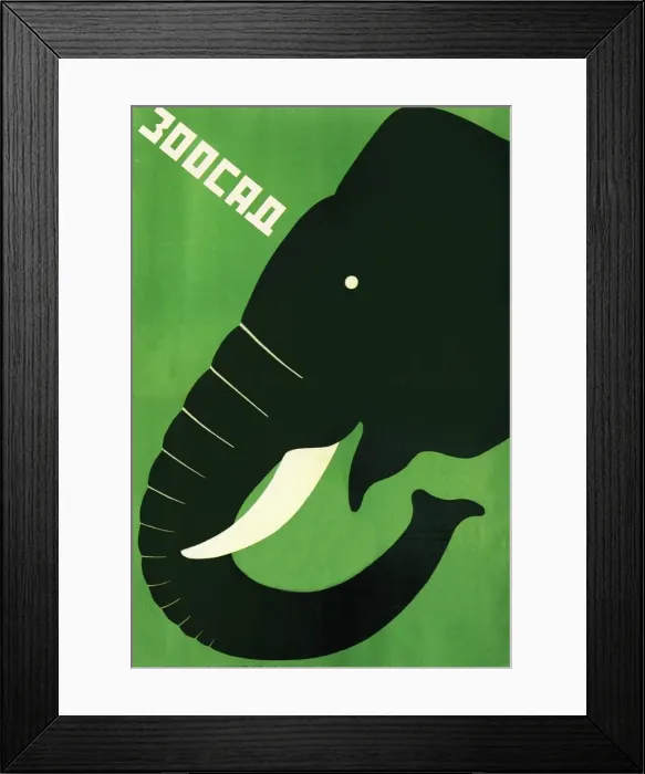 Framed Print : SCD. Zoo poster (Russian) Framed Print : SCD. Zoo poster (Russian)
