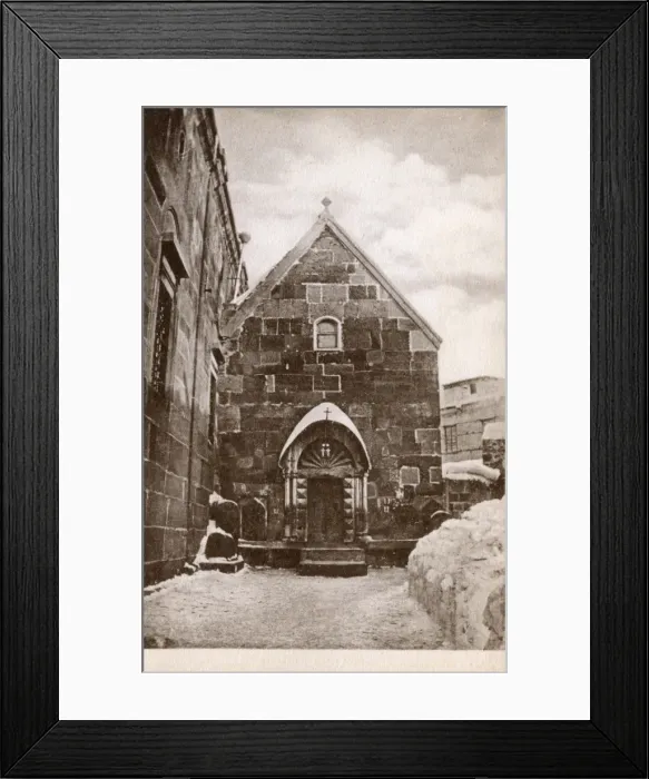 Framed Print : Turkey - A Mekhitarist Chapel at Erzerum Framed Print : Turkey - A Mekhitarist Chapel at Erzerum