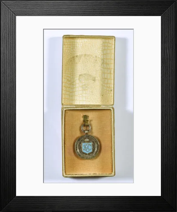 Framed Print : Medal, Soller Cup Competition, Spondon, Derbyshire Framed Print : Medal, Soller Cup Competition, Spondon, Derbyshire