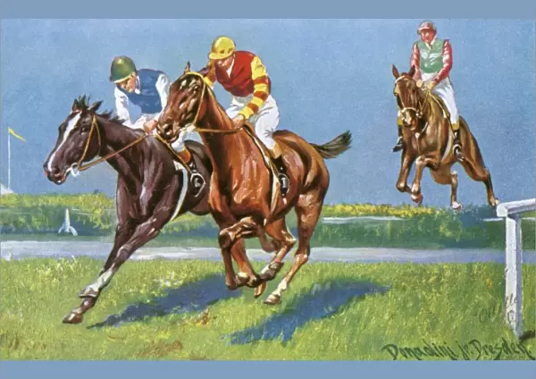 Horse Racing - Neck and Neck