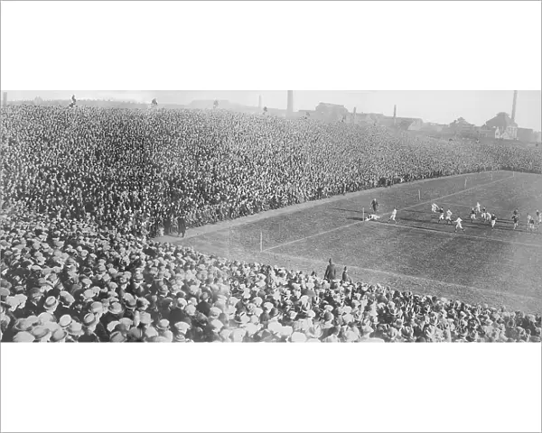 Inauguration of the new rugby ground at Murrayfield, Scotland