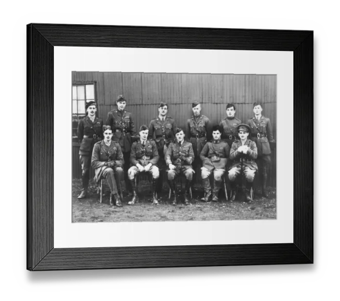 Framed Print : Group of 56 Squadron R. F. C. Officers Framed Print : Group of 56 Squadron R. F. C. Officers