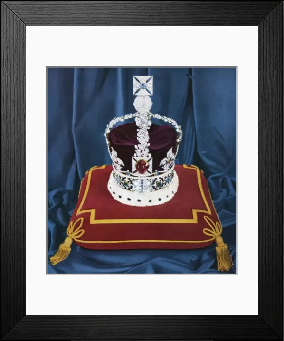 Framed Print : The Imperial State Crown Framed Print : The Imperial State Crown