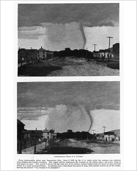 Instantaneous Views of a tornado