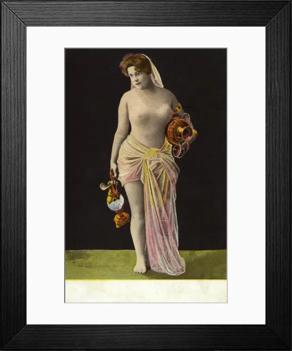 Framed Print : Greek Artistic Beauty