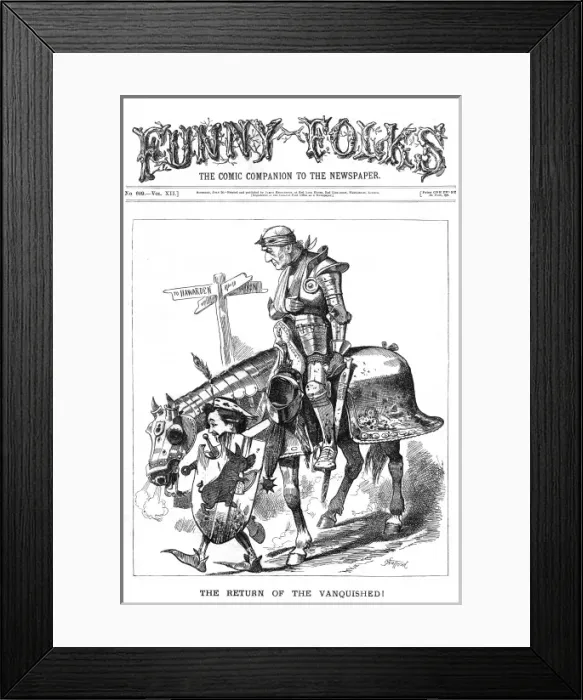 Framed Print : Gladstone - the return of the vanquished Framed Print : Gladstone - the return of the vanquished