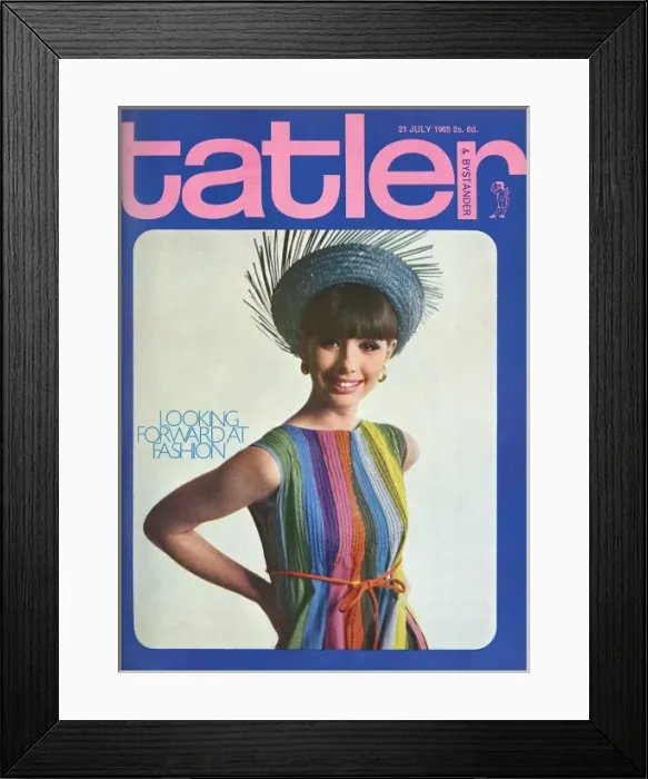 Framed Print : Tatler front cover, July 1965 Framed Print : Tatler front cover, July 1965