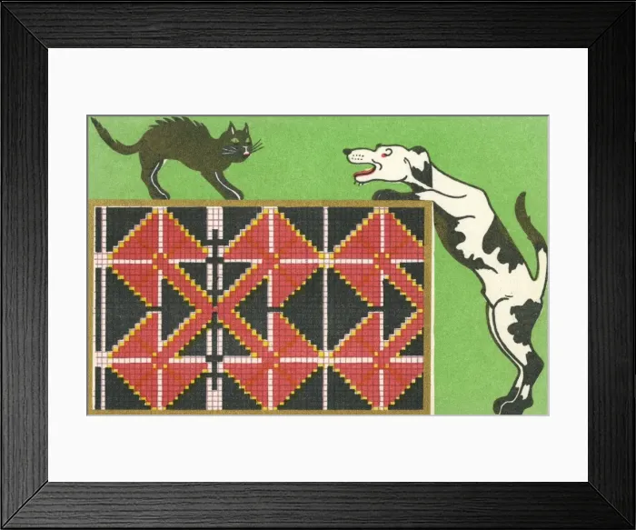 Framed Print : Russian Berlin Work Pattern Framed Print : Russian Berlin Work Pattern
