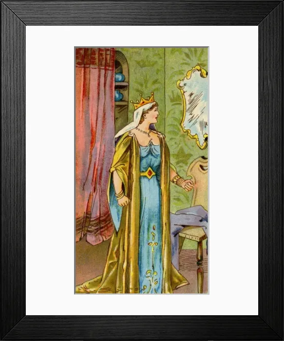 Framed Print : Snow White & the Seven Dwarfs Framed Print : Snow White & the Seven Dwarfs