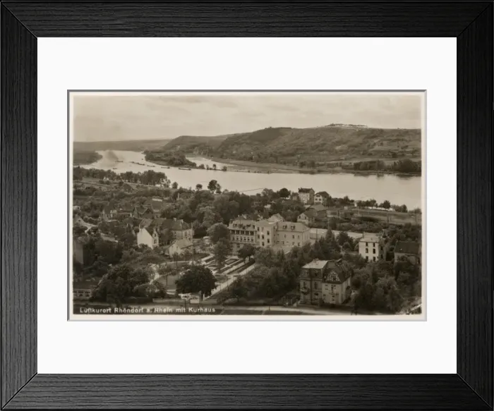 Framed Print : Luftkurort Rhondorf am Rhein, Germany Framed Print : Luftkurort Rhondorf am Rhein, Germany
