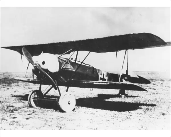 German Fokker D. VI fighter plane, WW1