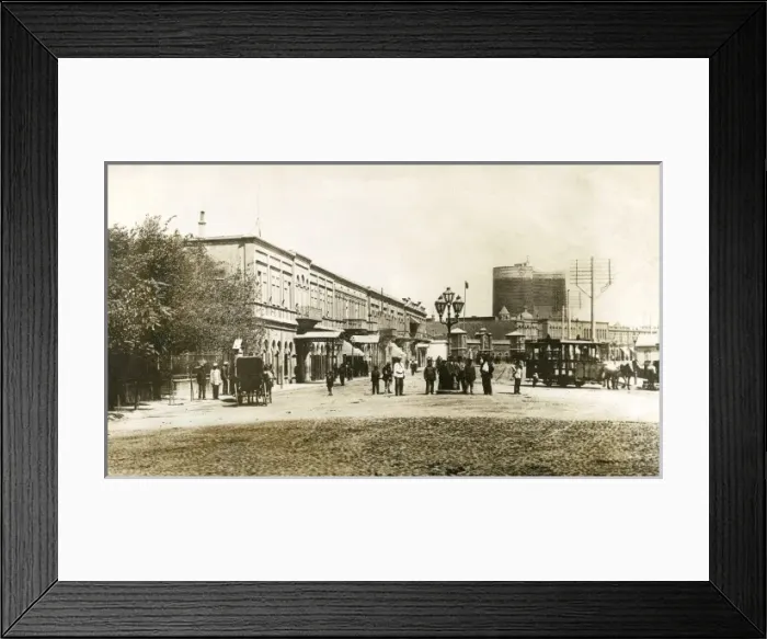 Framed Print : Street scene in Baku, Armenia, WW1 Framed Print : Street scene in Baku, Armenia, WW1