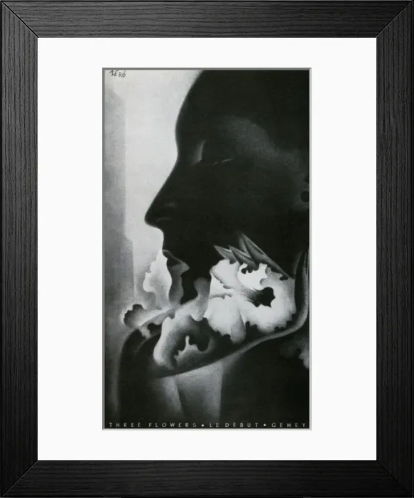 Framed Print : Ad for perfume Framed Print : Ad for perfume